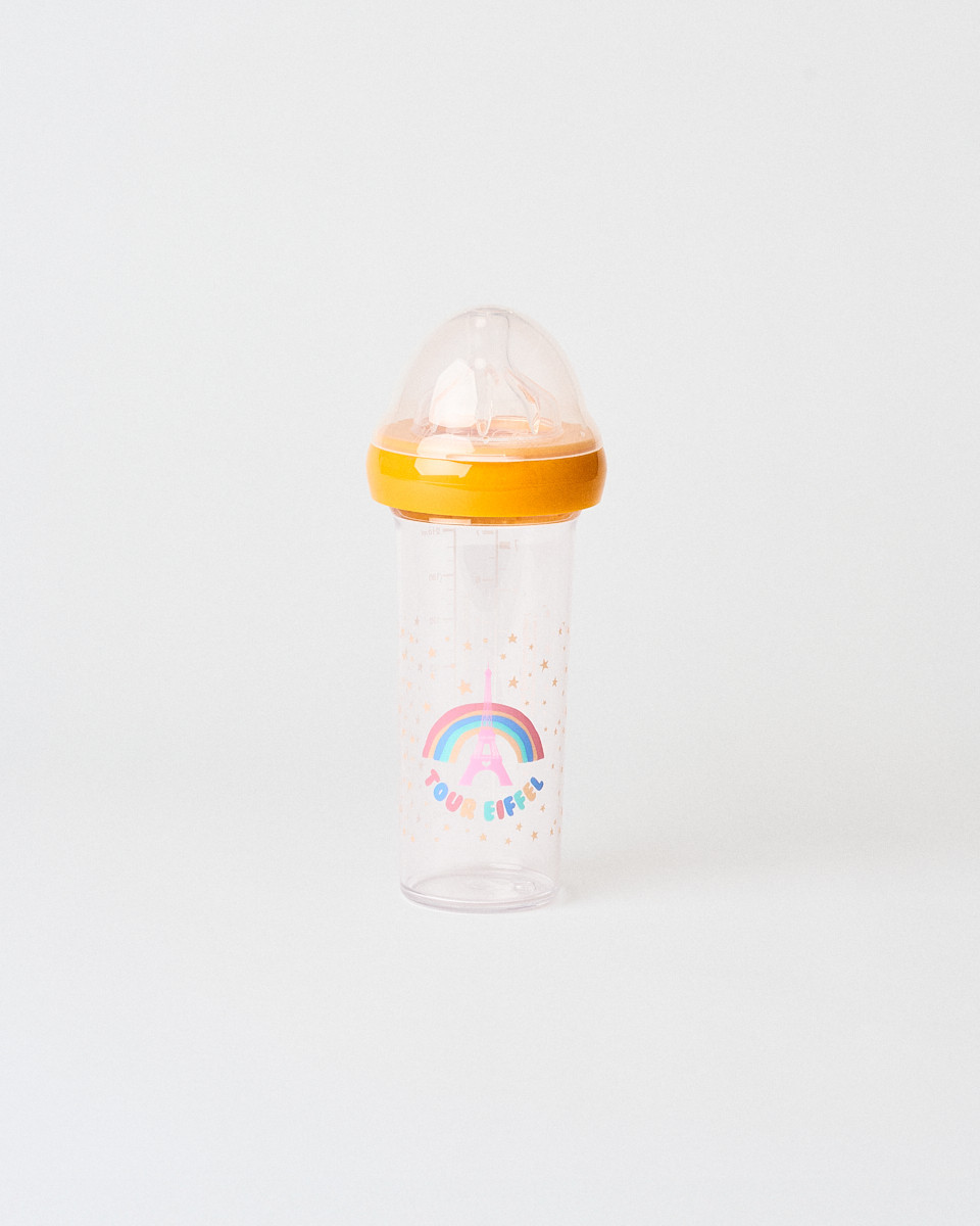 Rainbow Child Baby Bottle Le Biberon Français - Eiffel Tower Shop