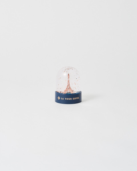 Copper Snow Globe Magnet - Official Eiffel Tower Shop