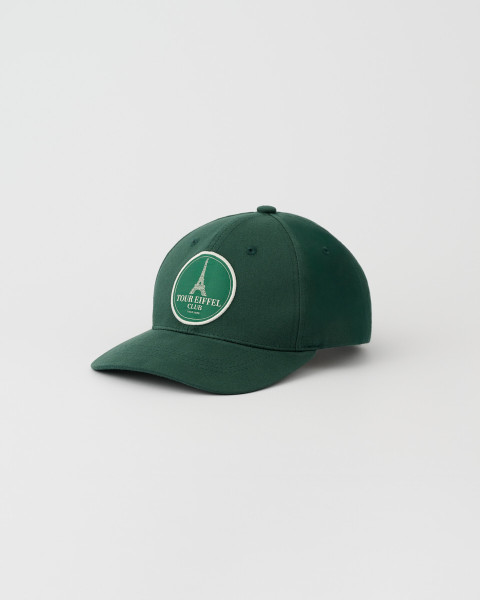 Green Cotton Cap – Official Eiffel Tower Shop